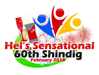 Hel's Sensational 60th Shindig logo design by KDesigns