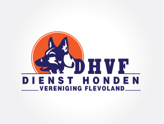 Dienst Honden Vereniging Flevoland (D H V F) logo design by zenith