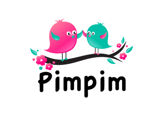 pimpim logo design by Dawnxisoul393