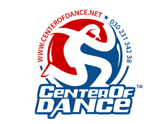 CENTER OF DANCE logo design by fontstyle