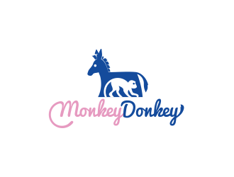 Monkey Donkey logo design by PandaDesign