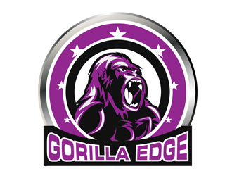 Gorilla Edge logo design by chuckiey