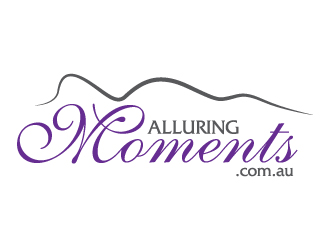 Alluring Moments .com .au logo design by jaize