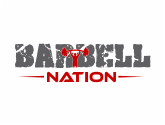 Barbell Nation logo design by Girly