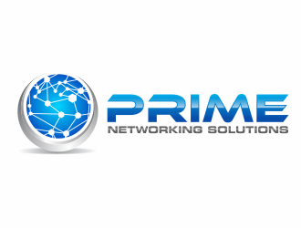 Prime Networking Solutions logo design by mutafailan