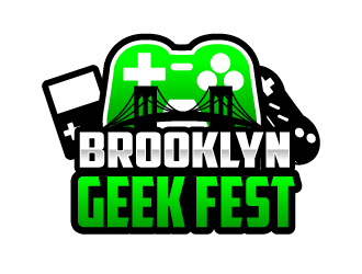 Brooklyn Geek Fest logo design by jaize