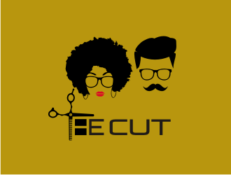 The cut logo design by 6king