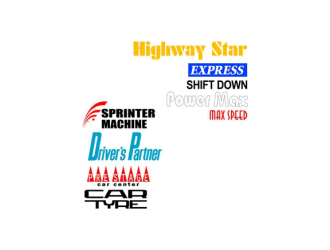 FC3S Decals  in high res Logo Design