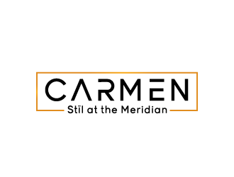 Carmen Stīl At The Meridian logo design by bluespix