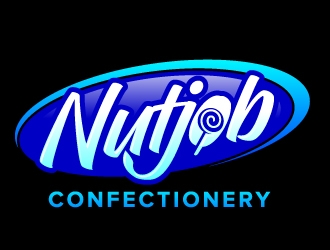 Nutjob Confectionery logo design by jaize