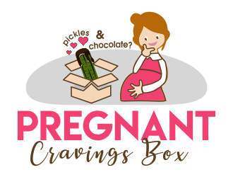 Pregnant Cravings Box logo design by JessicaLopes