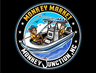 Monkey Market logo design by DreamLogoDesign