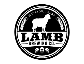Lamb Brewing Co. logo design by jaize