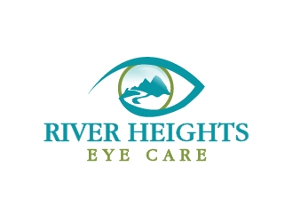 River Heights Eye Care logo design by Roma