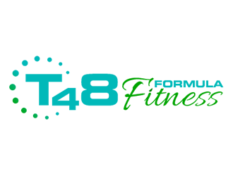 T48 Formula Fitness logo design by Coolwanz