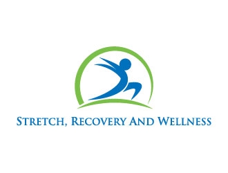 Stretch, Recovery and Wellness logo design by pixalrahul