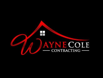Wayne Cole Contracting LLC logo design by pixalrahul