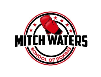 Mitch Waters School Of Boxing logo design by KDesigns