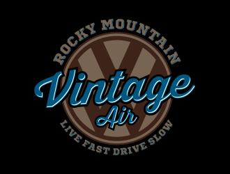 Rocky Mountain Vintage Air  logo design by Panara