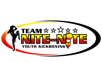 TEAM NITE-NITE Youth Kickboxing logo design by ingepro