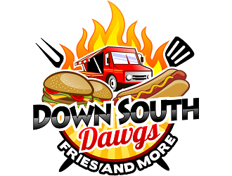 Down South Dawgs logo design by haze