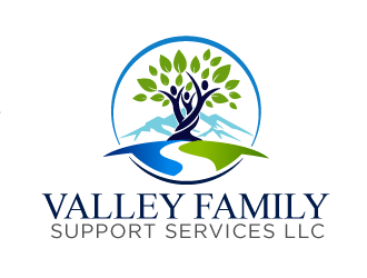 Valley Family Support Services LLC logo design by THOR_