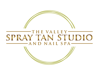 The Valley Spray Tan Studio and Nail Spa logo design by done