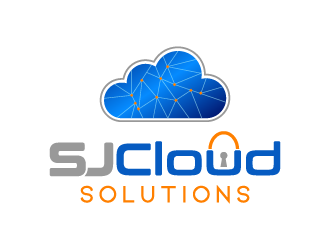 SJ Cloud Solutions logo design by axel182