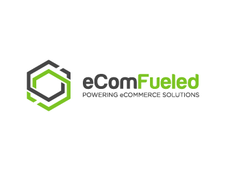 eComFueled ... tagline ... Powering eCommerce Solutions logo design by torresace