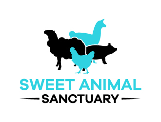 Sweet Animal Sanctuary (SAS) logo design by KDesigns