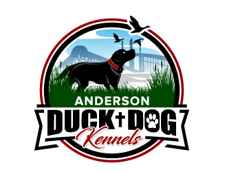 Anderson Duck Dog Kennels logo design by jaize