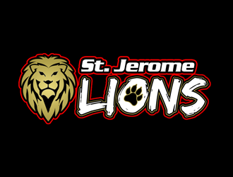 St. Jerome Catholic School logo design by kunejo