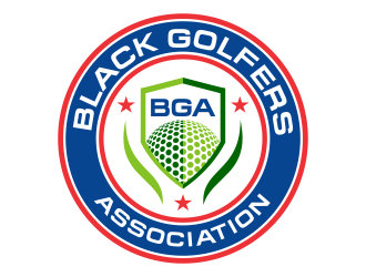 black golfers association (BGA) logo design by cikiyunn