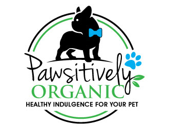 Pawsitively Organic logo design by invento