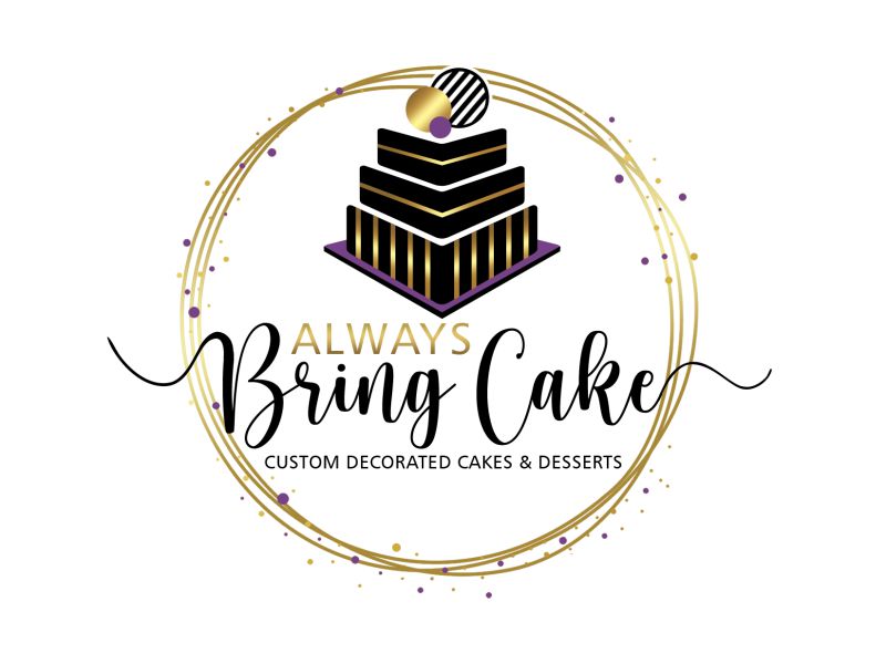 Always Bring Cake logo design by ingepro