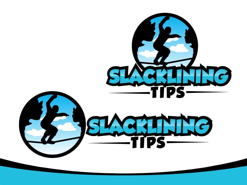 Slacklining Tips logo design by ElonStark