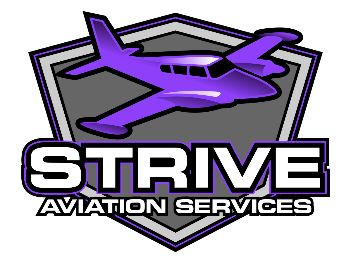 Strive Aviation Services logo design by ingepro