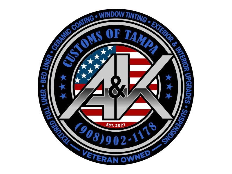 A&K Customs of Tampa logo design by cintoko