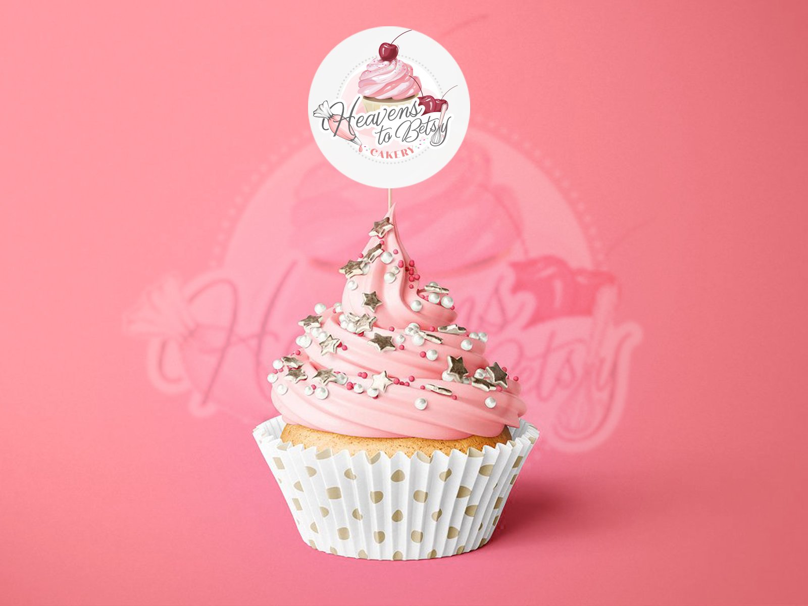 Heavens To Betsy Cakery logo design by il-in