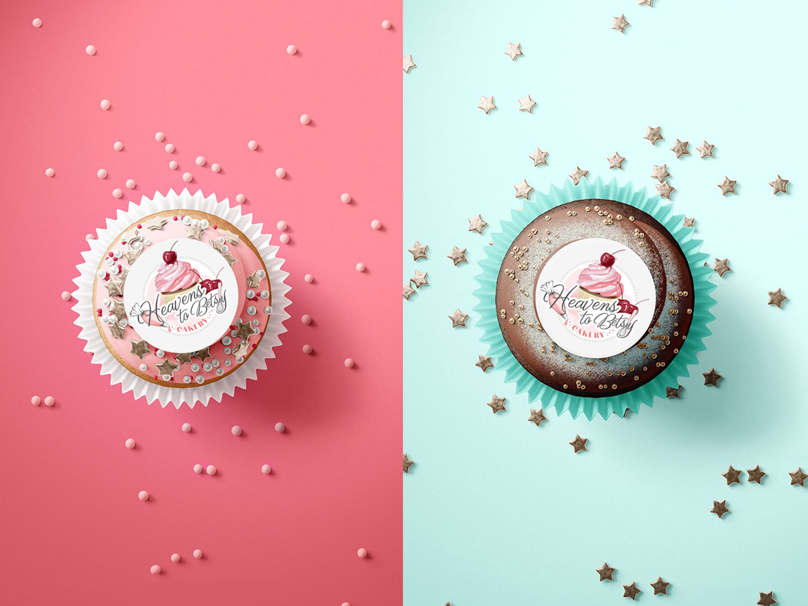 Heavens To Betsy Cakery logo design by il-in