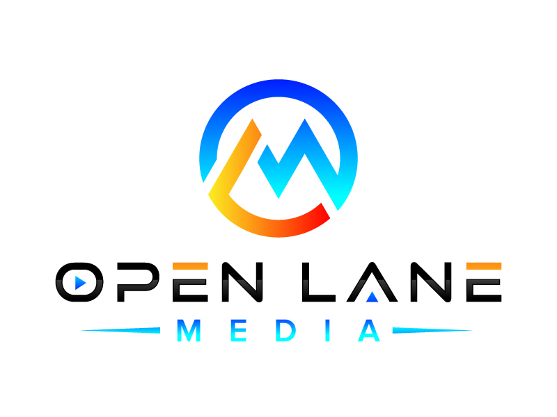 Open Lane Media logo design by jaize