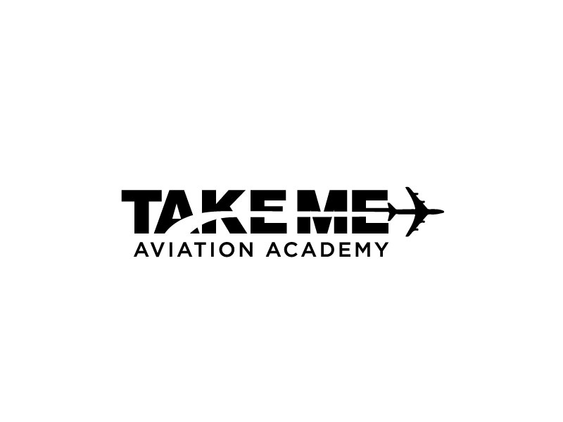 Take Me Aviation Academy logo design by bezalel