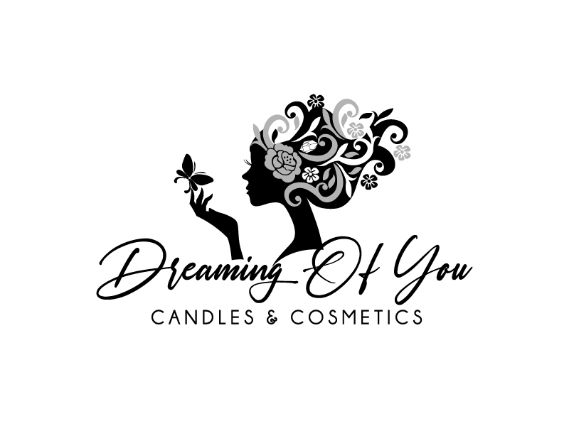 Dreaming Of You candles & cosmetics logo design by Kirito