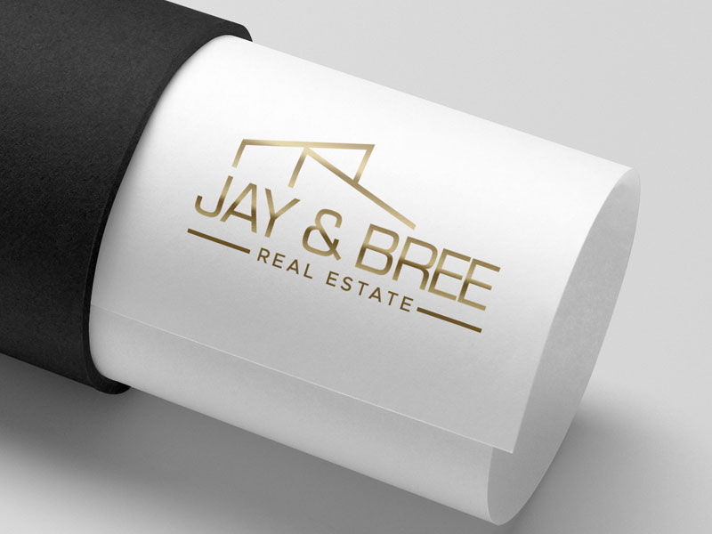 Jay & Bree  or Blackford & Balaski logo design by kunejo