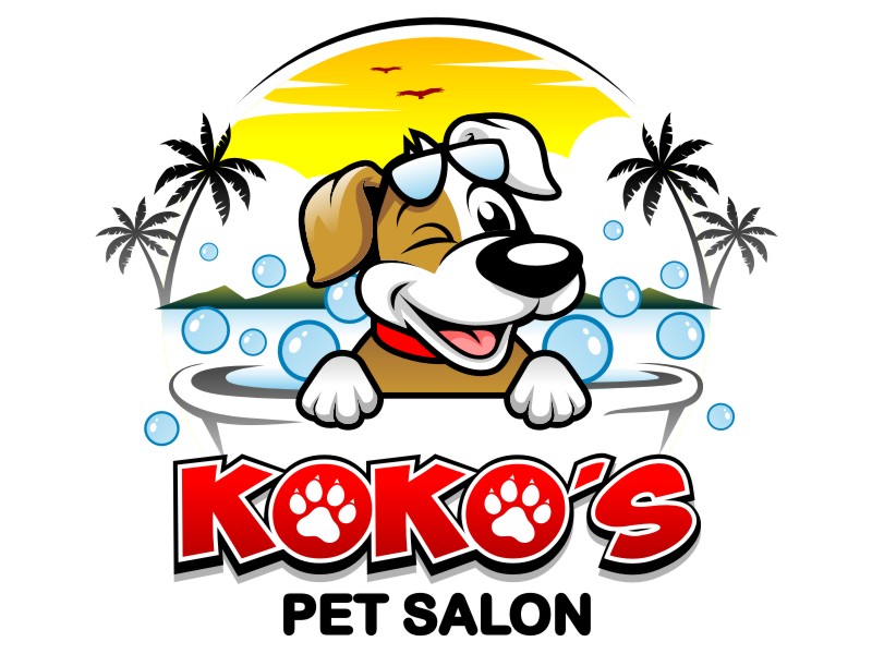 WASH N’ GO   Vip Pet Salon logo design by haze