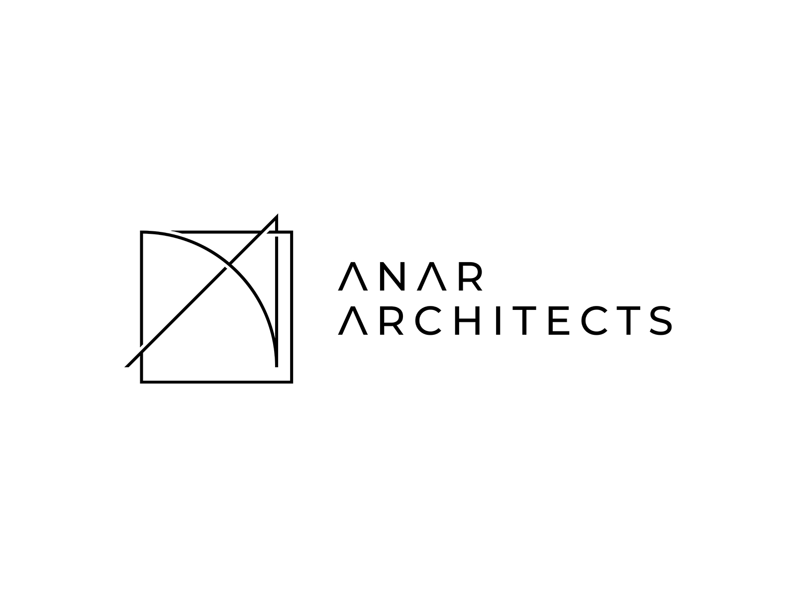 ANAR ARCHITECTS logo design by planoLOGO