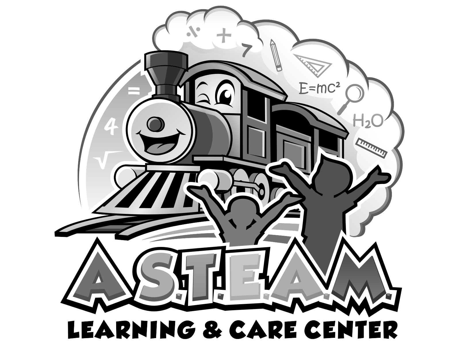 A S.T.E.A.M. Learning & Care Center logo design by haze