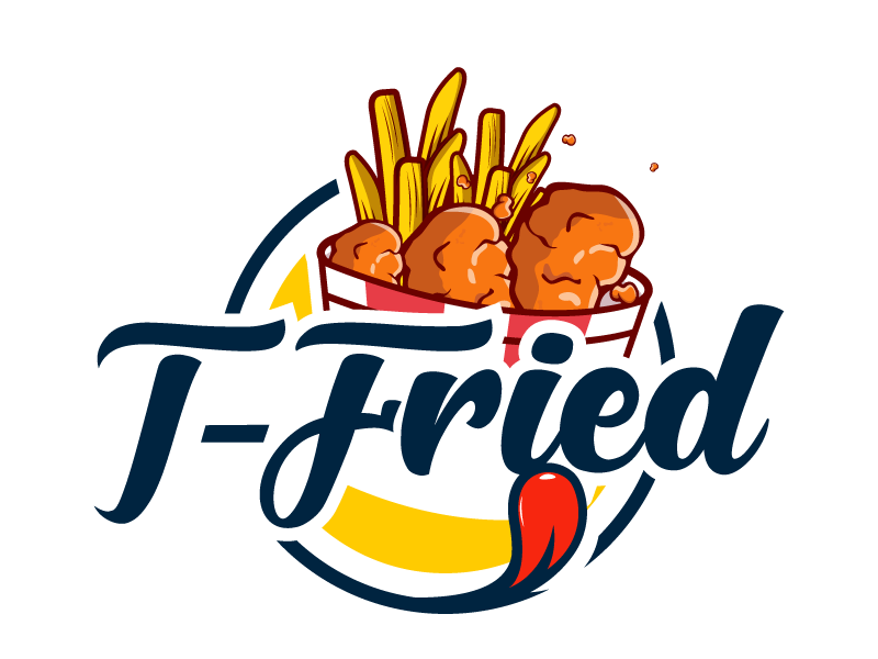 T-Fried logo design by sanworks