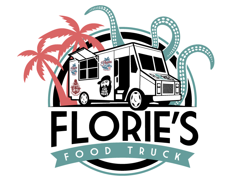 Florie's Food Truck logo design by jaize