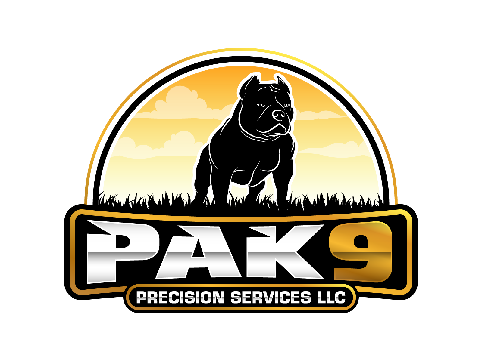 PaK9 Precision Services LLC logo design by Kirito